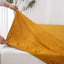 Linen Fitted Sheet - Turmeric