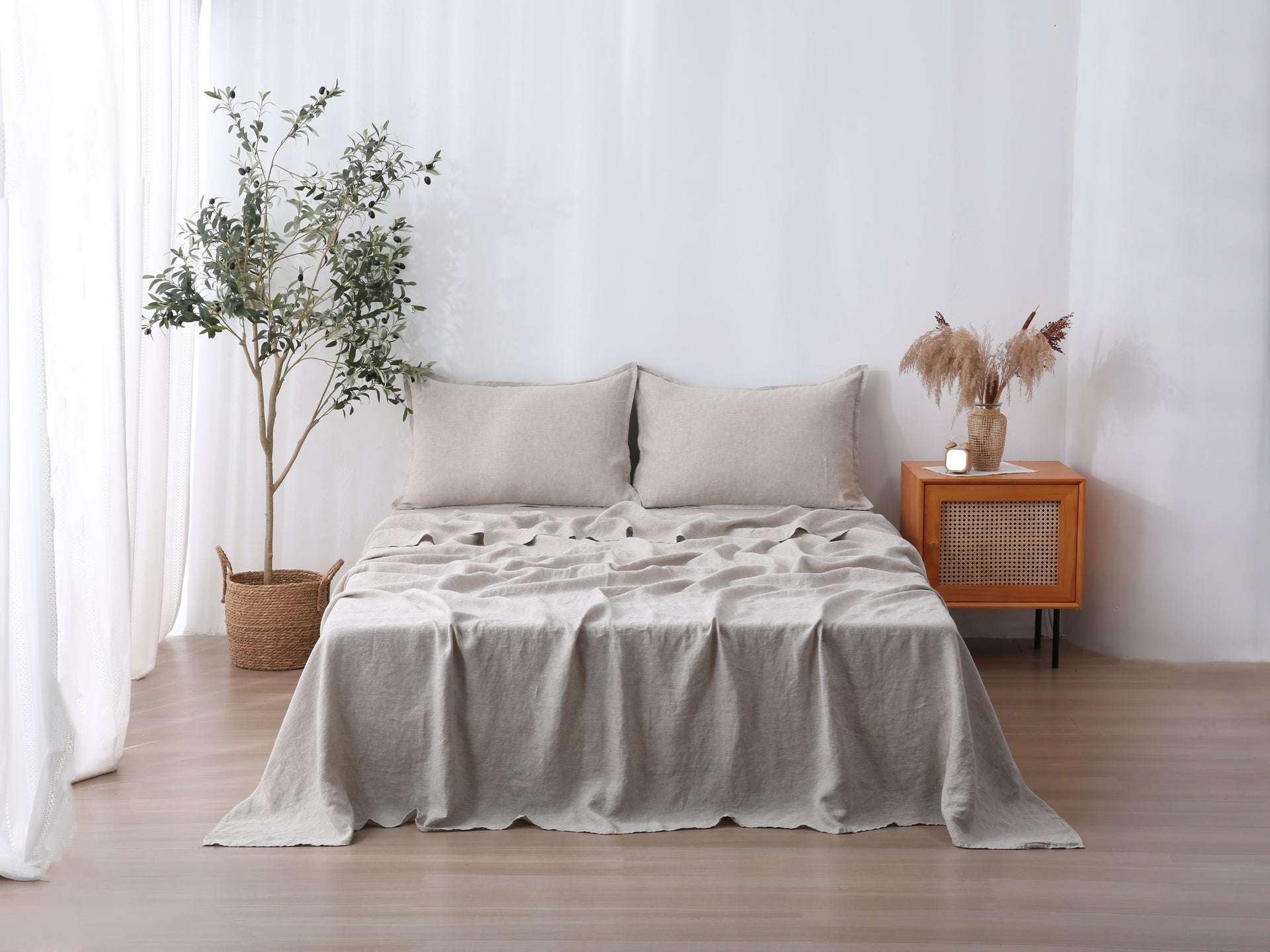 Linen Sheet Set - Sand