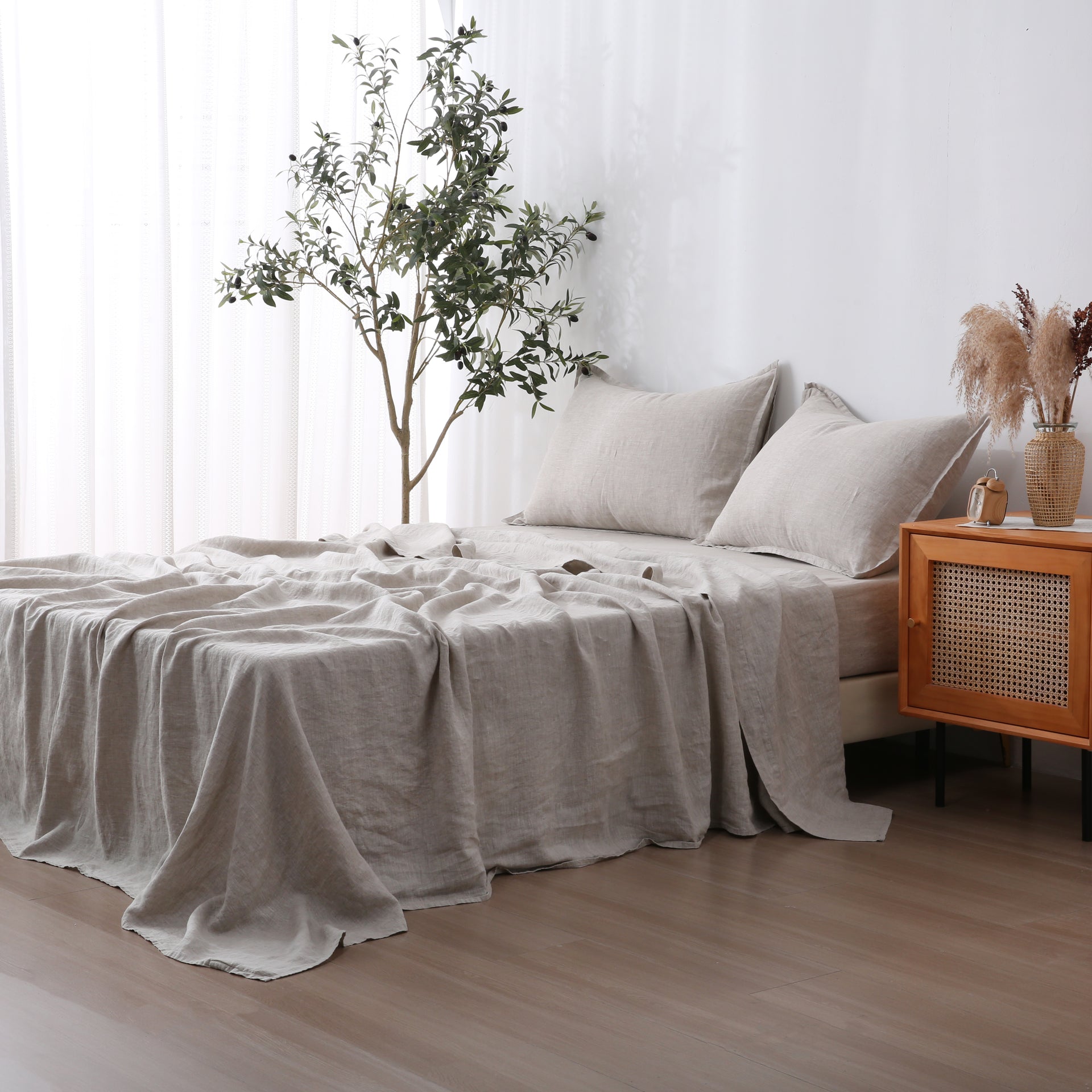 Linen Sheet Set - Sand