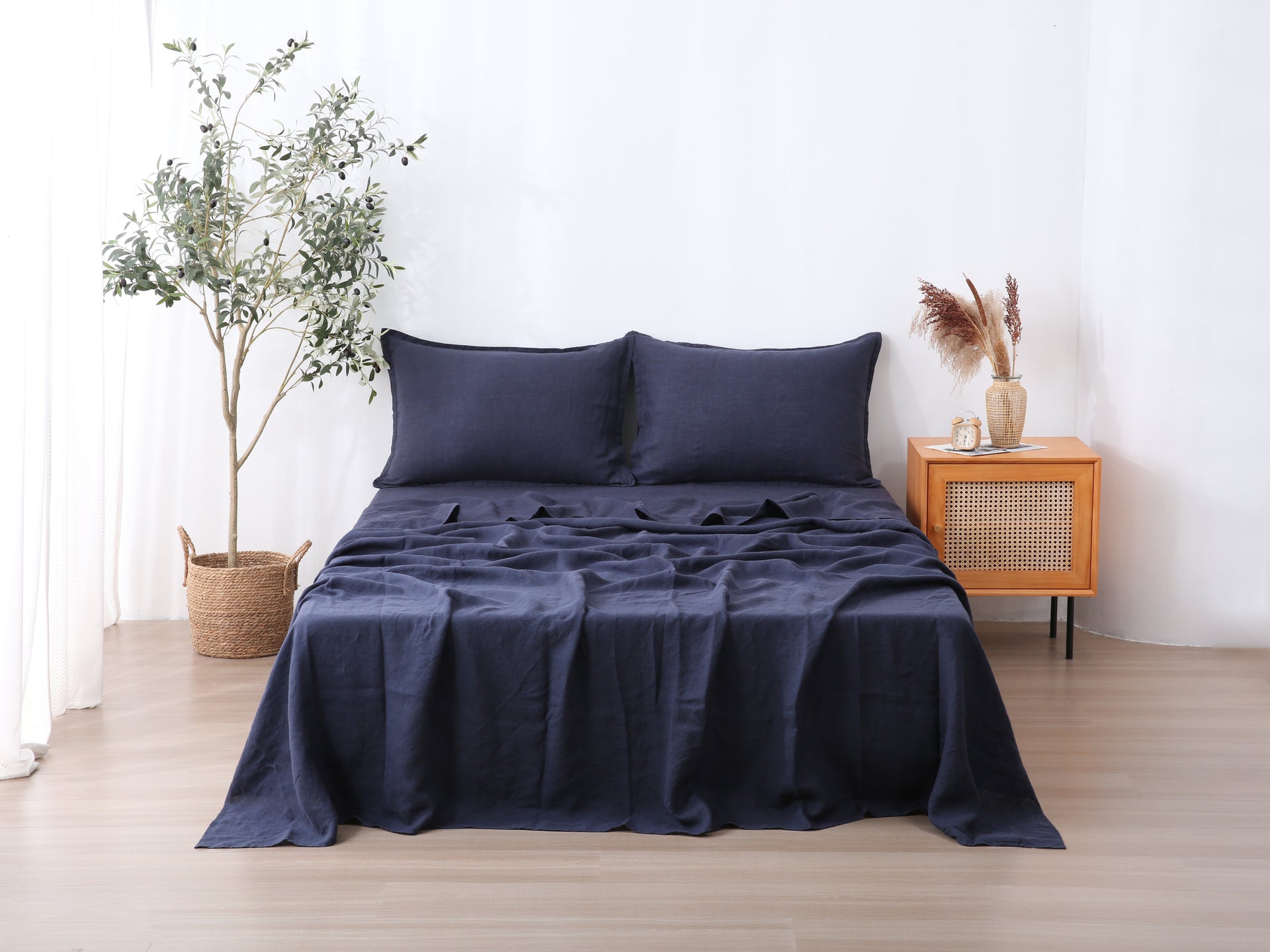Linen Sheet Set - Ocean