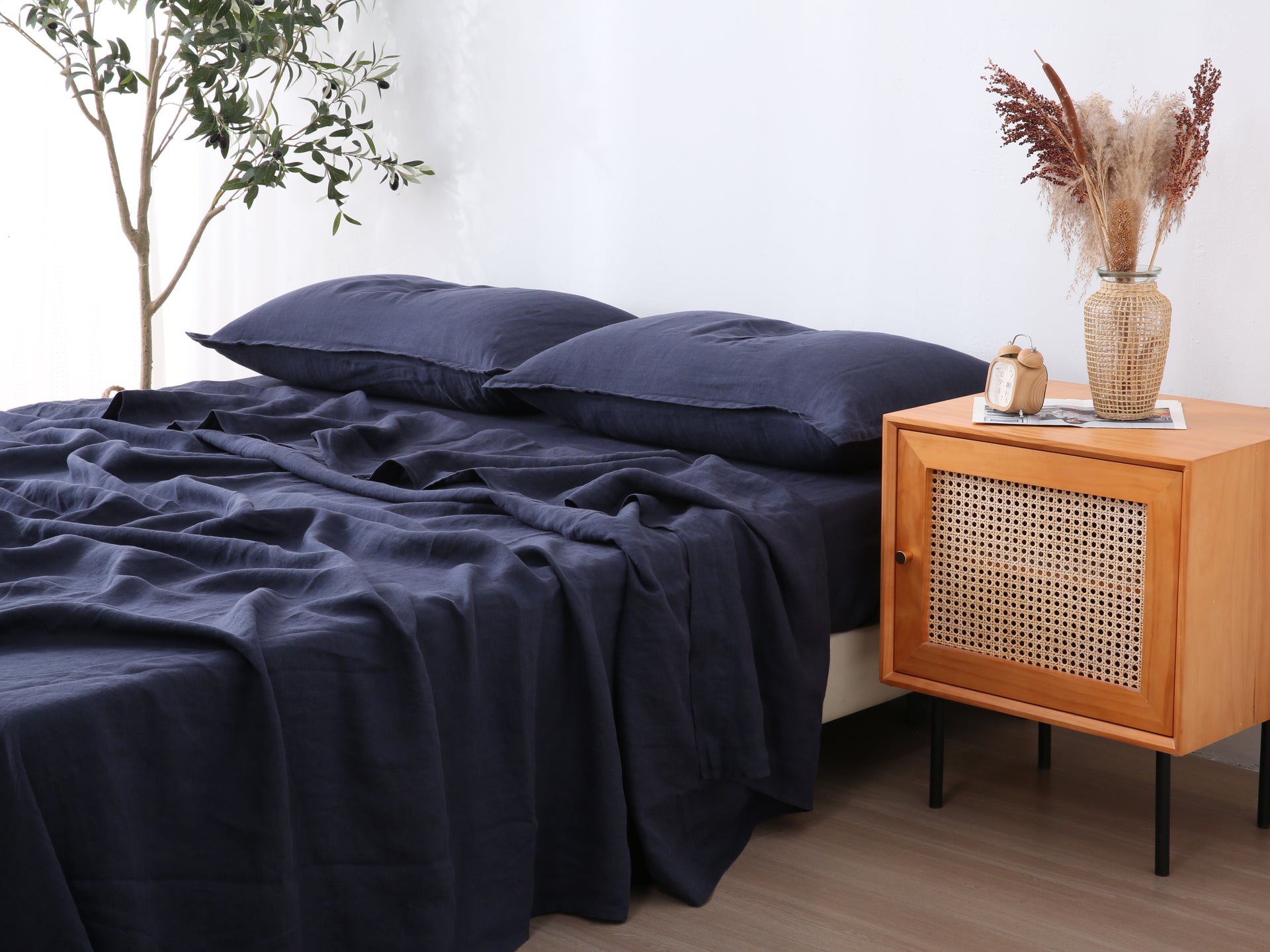 Linen Sheet Set - Ocean