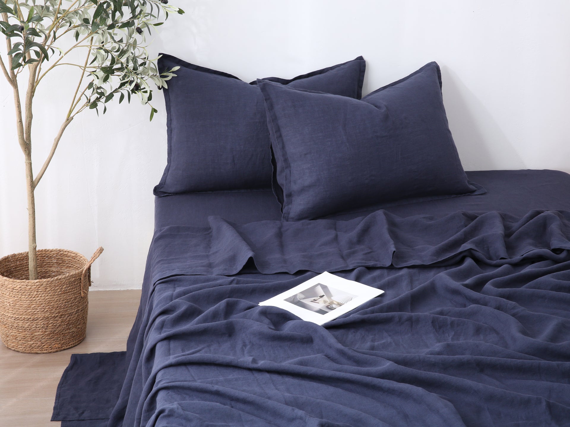 Linen Sheet Set - Ocean