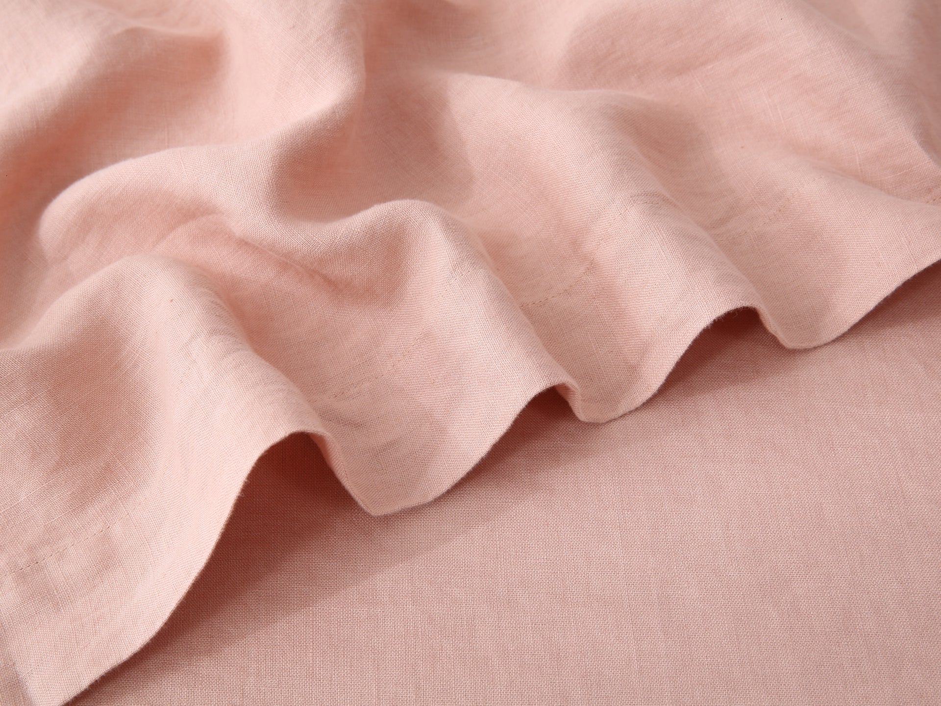 Linen Sheet Set - Pink Clay