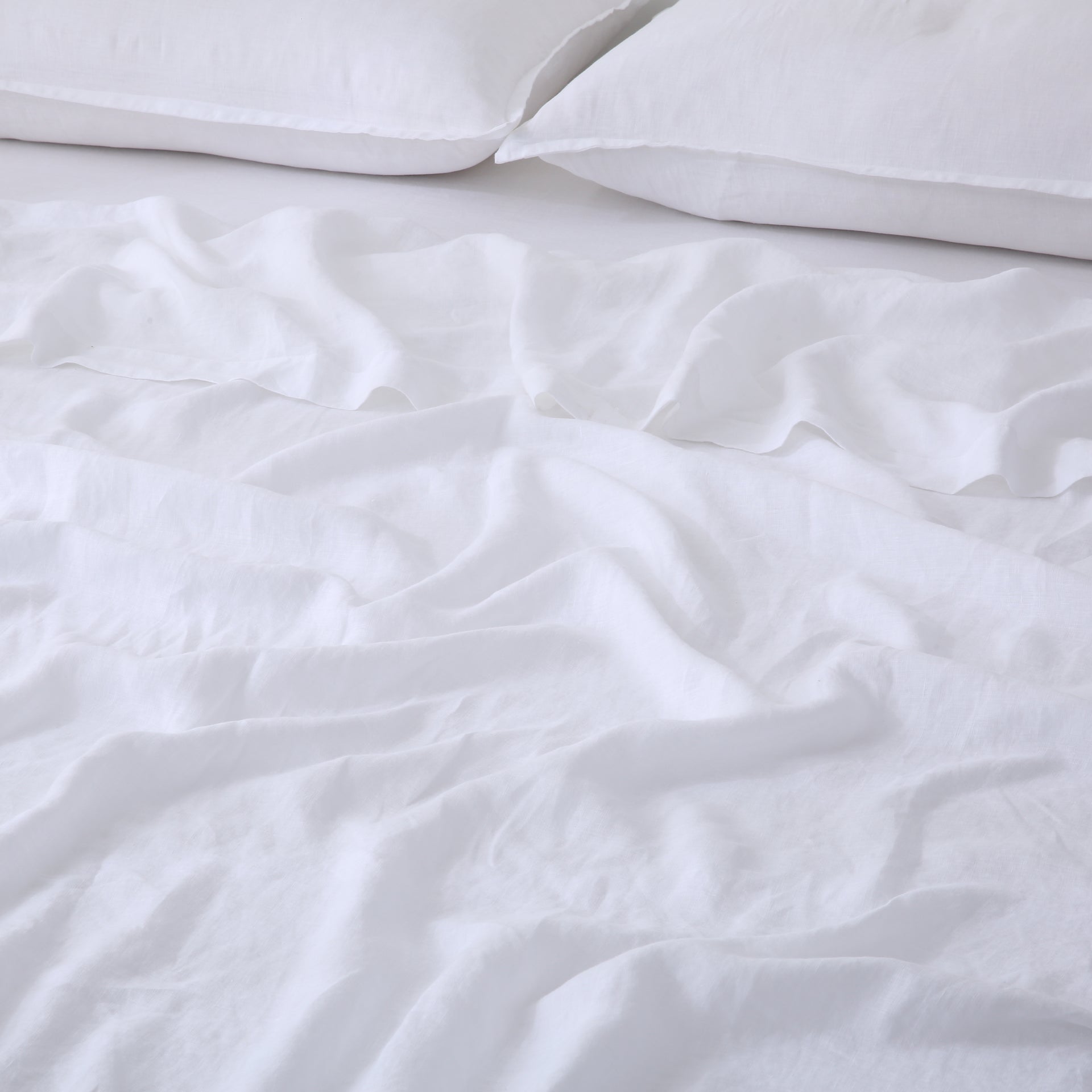 Linen Sheet Set - Snow