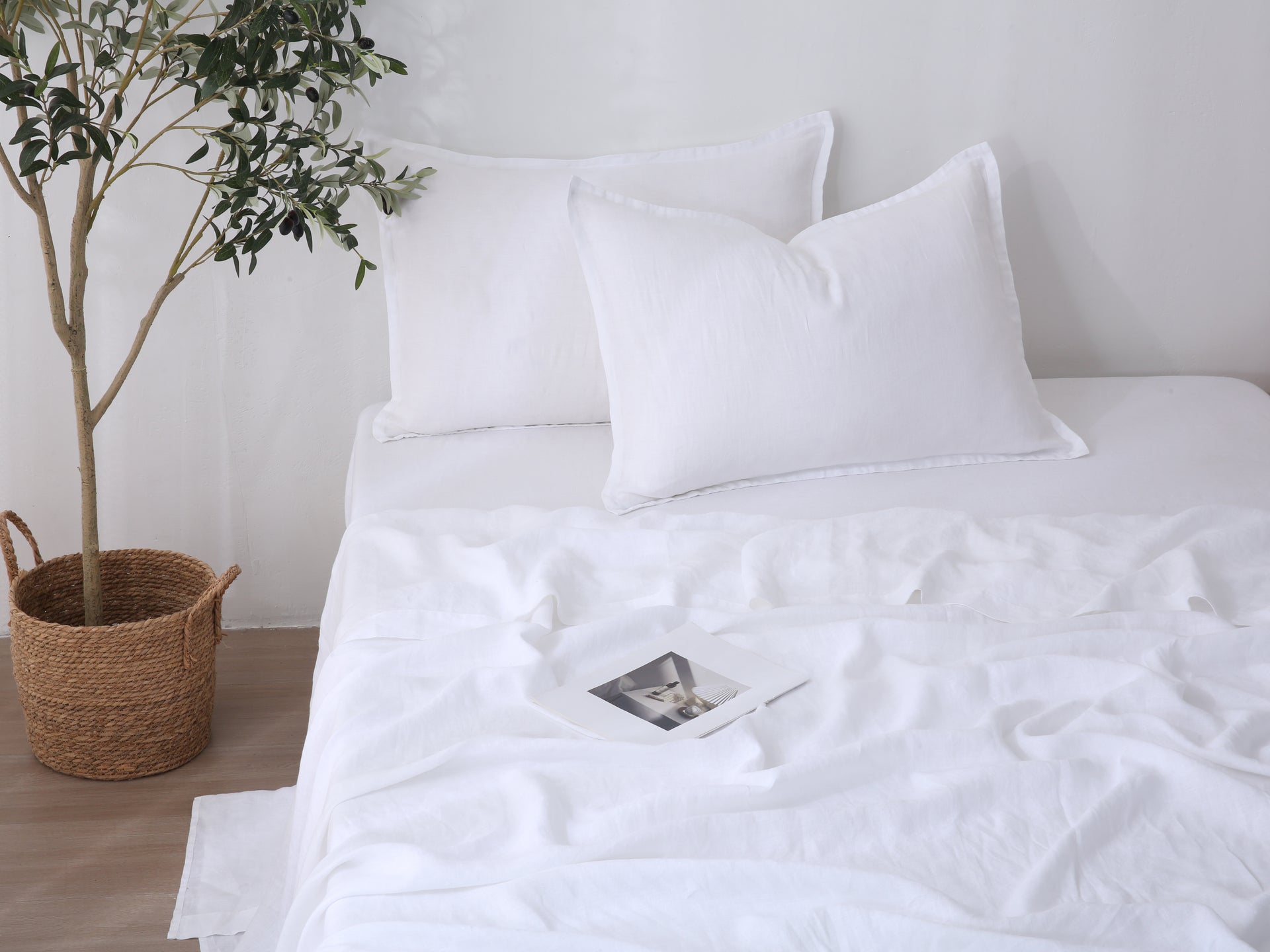 Linen Sheet Set - Snow