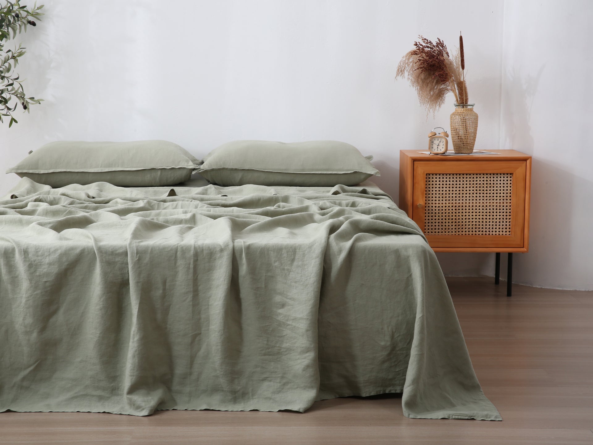 Linen Sheet Set - Fern