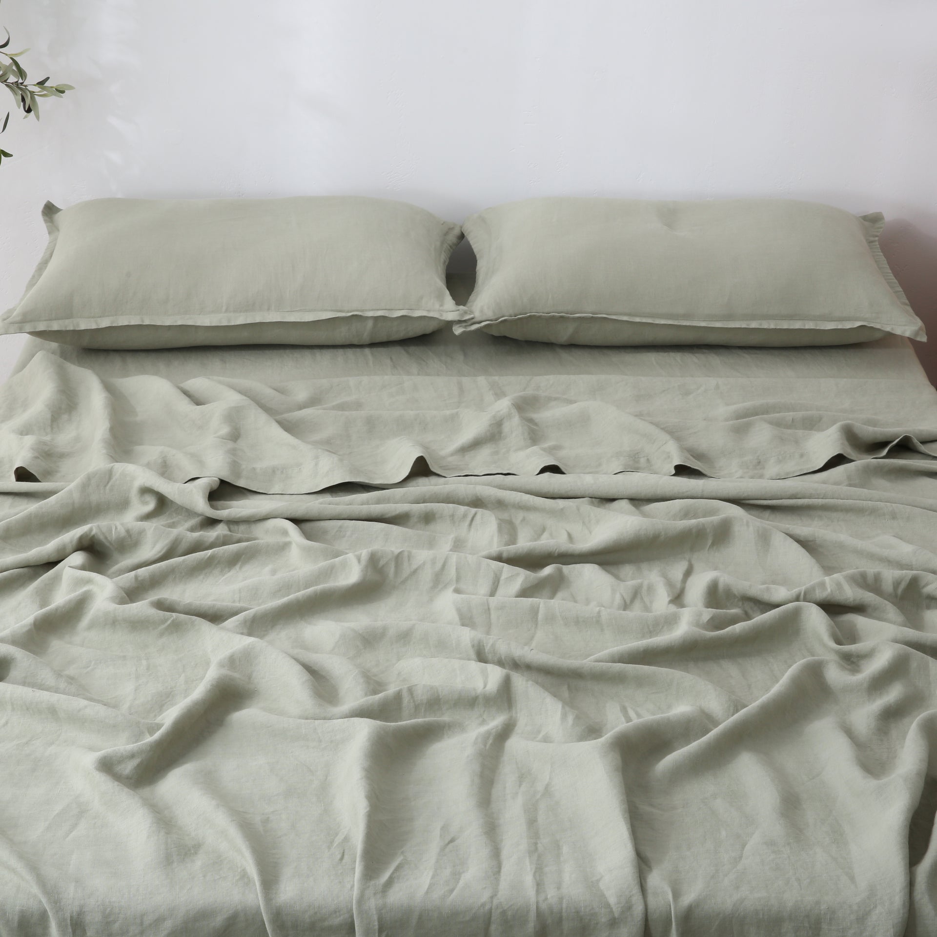 Linen Sheet Set - Fern