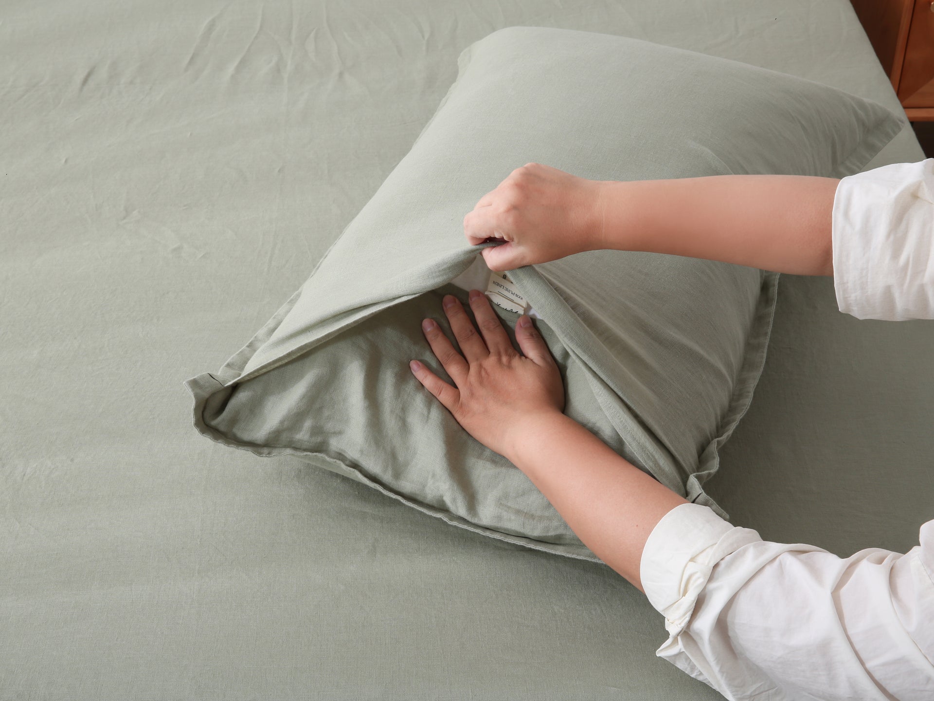Linen Sheet Set - Fern