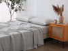 Linen Sheet Set - Pinstripe