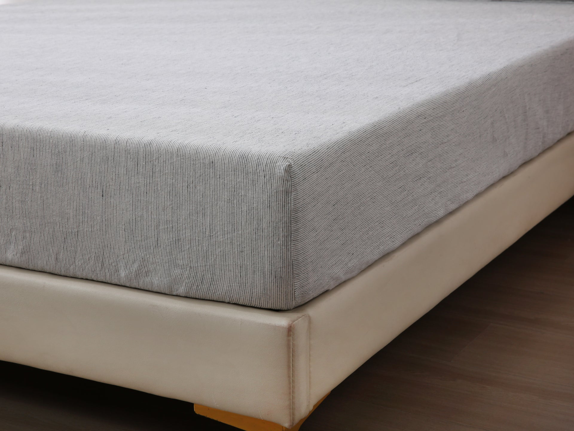 Linen Sheet Set - Pinstripe