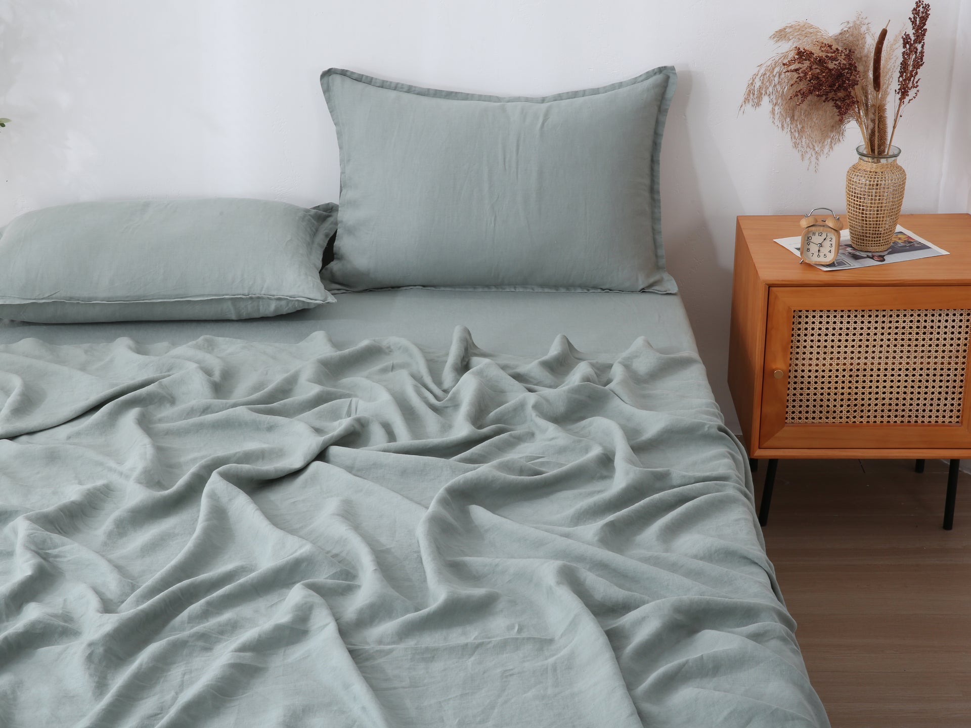 Linen Sheet Set - Sage