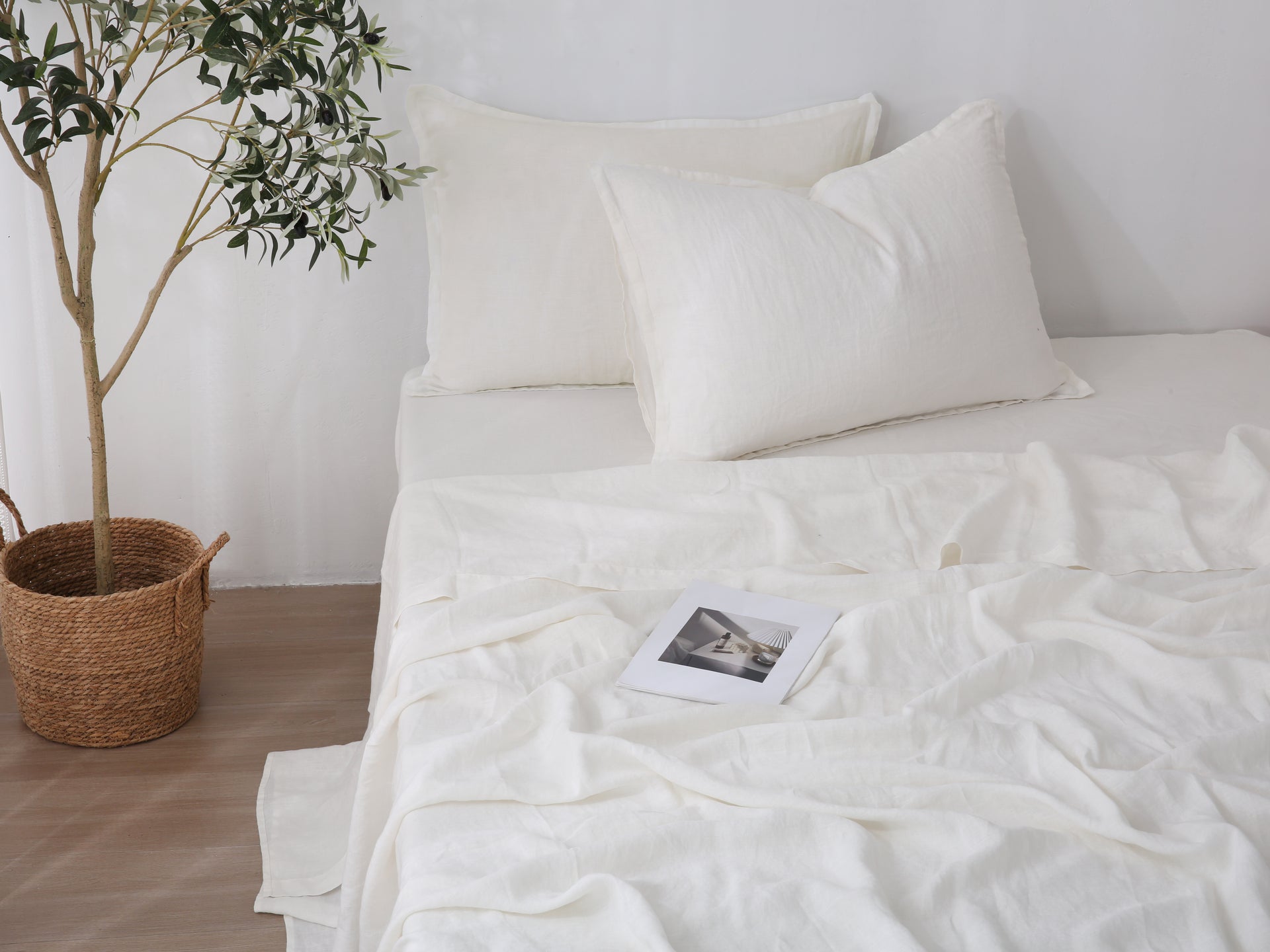 Linen Sheet Set - Cloud