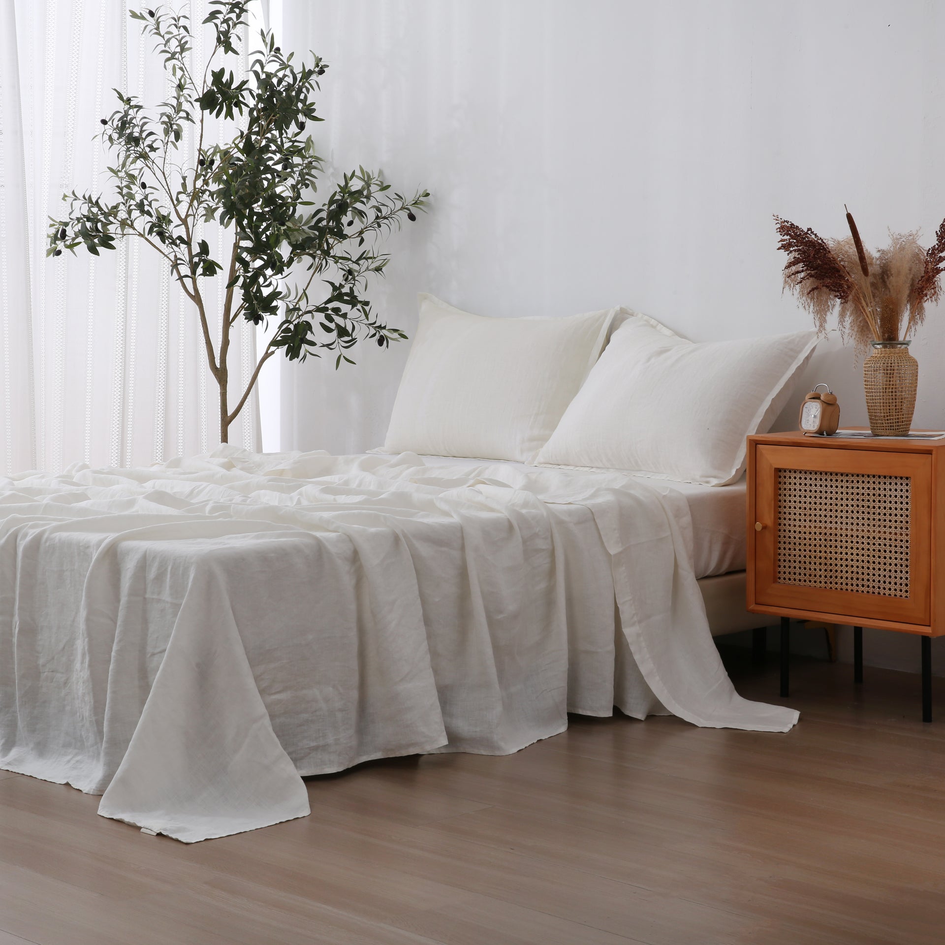 Linen Sheet Set - Cloud