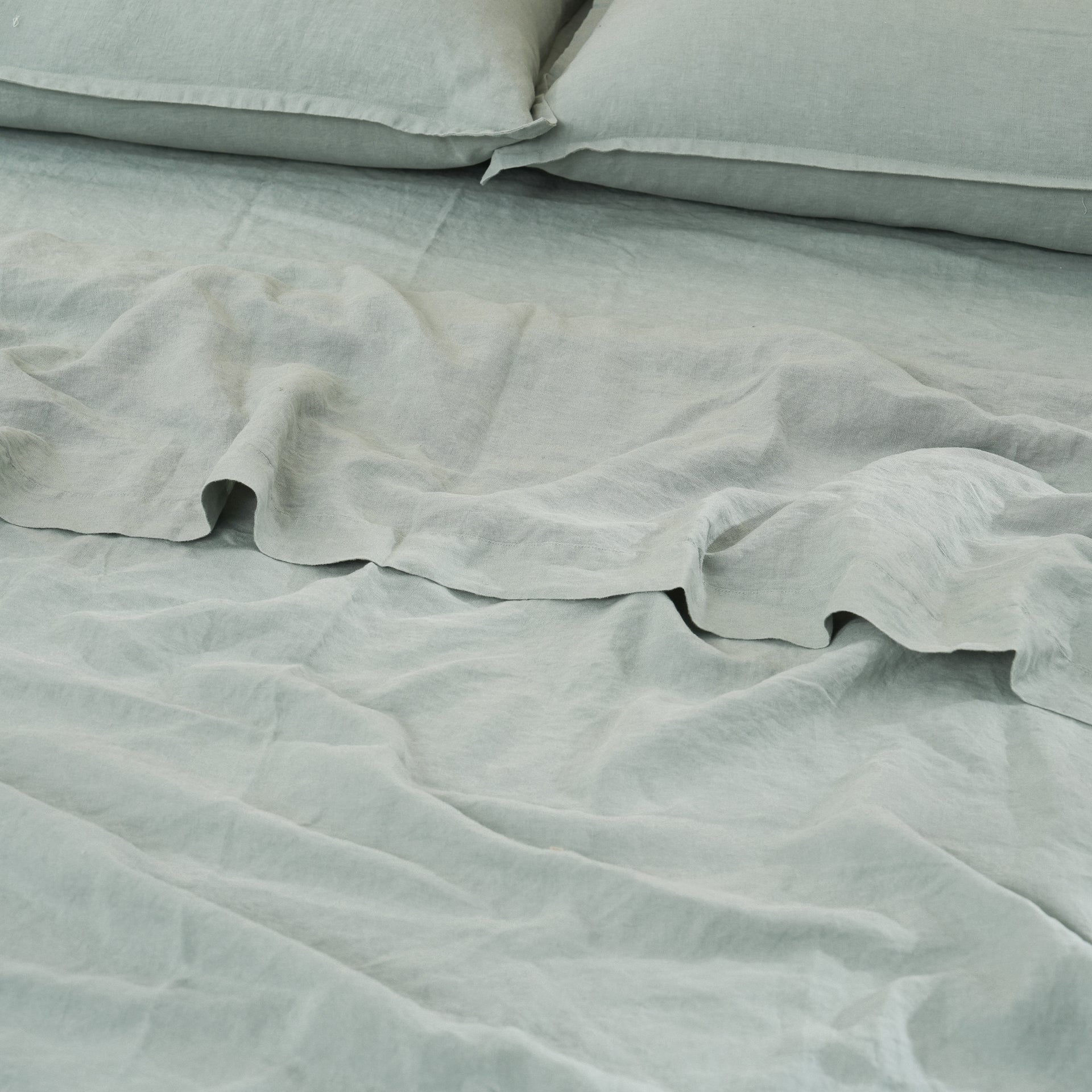 Linen Sheet Set - Sage