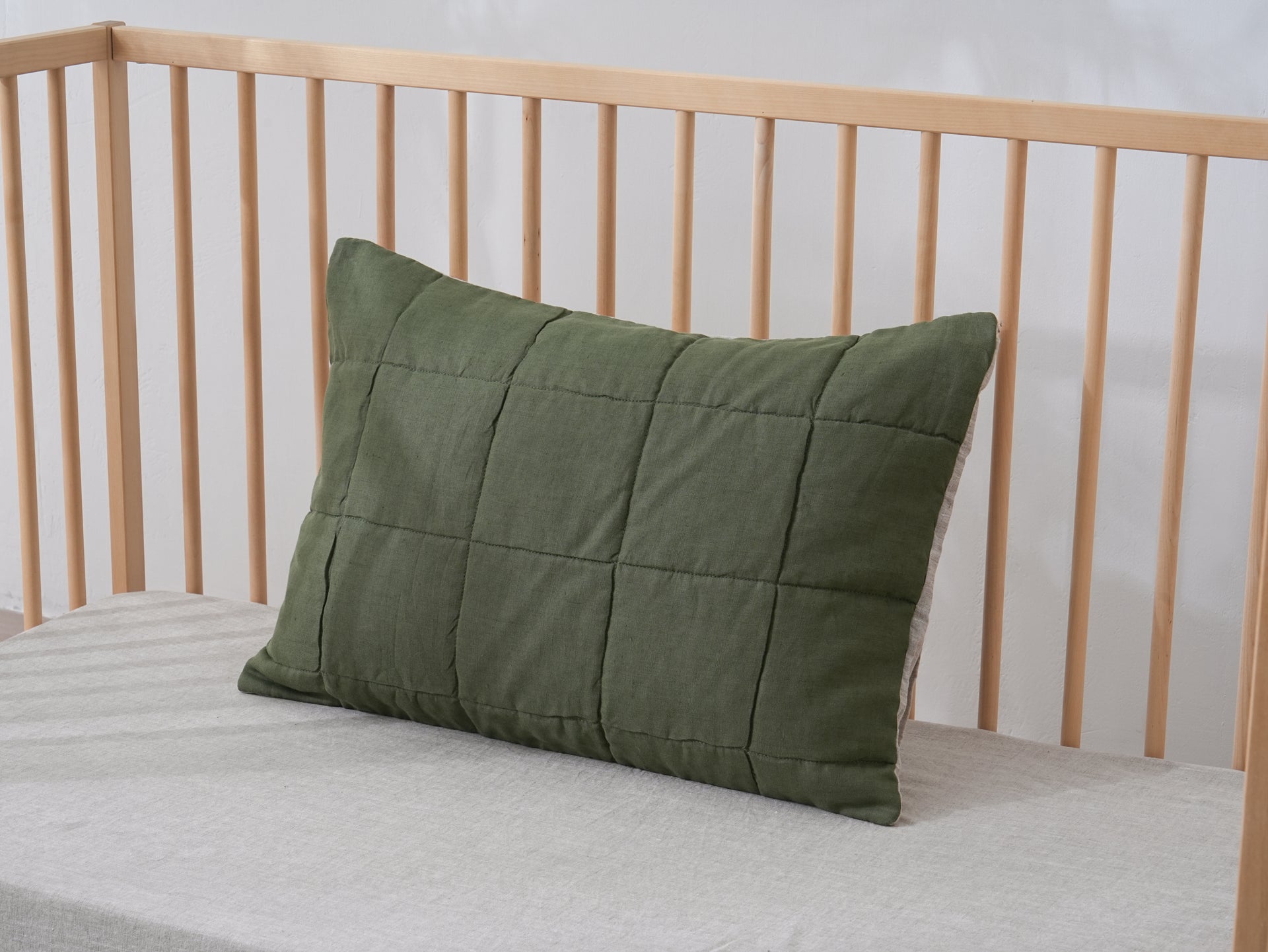 Quilted Crib Pillow Cases (16.5" X 23.5")