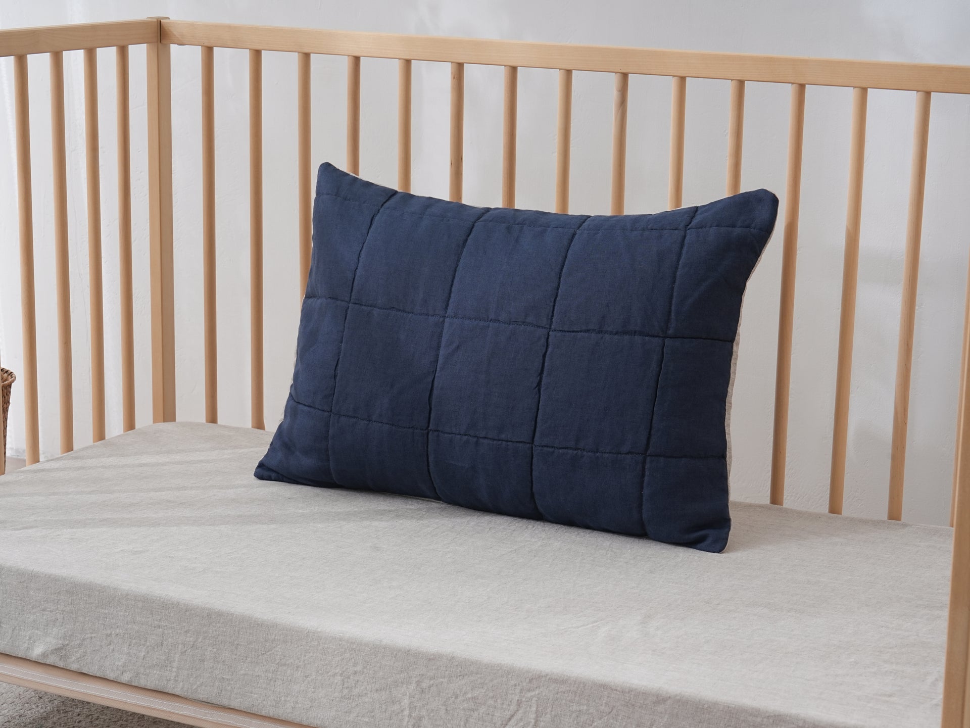 Quilted Crib Pillow Cases (16.5" X 23.5")