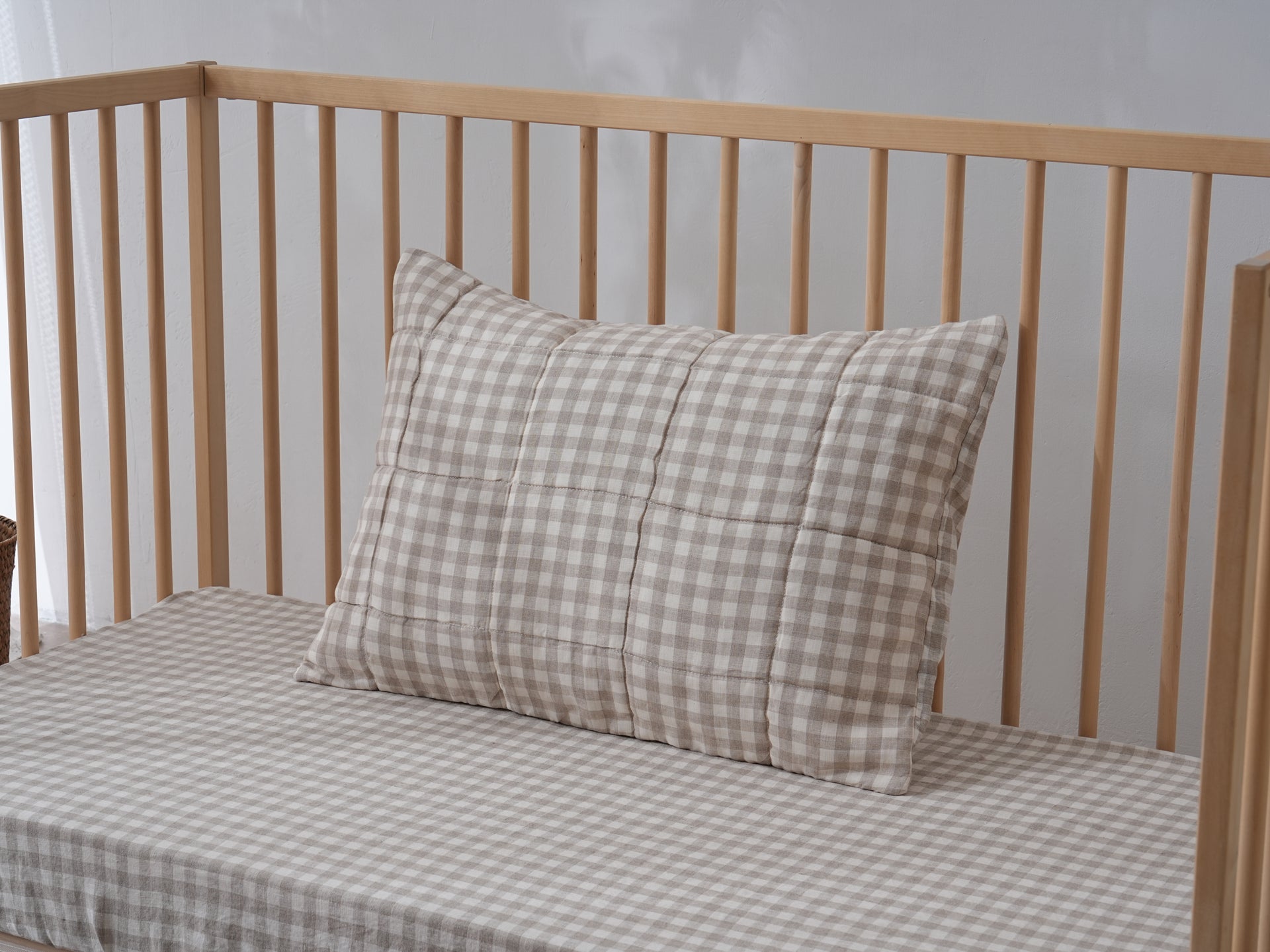 Quilted Crib Pillow Cases (16.5" X 23.5")