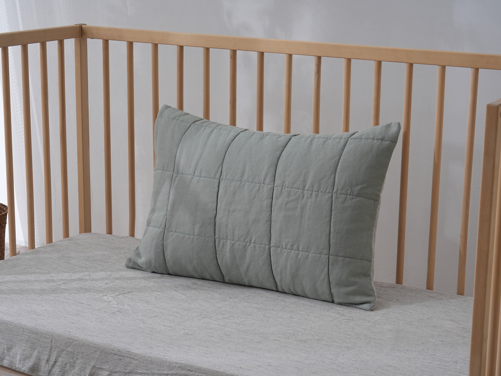 Quilted Crib Pillow Cases (16.5" X 23.5")