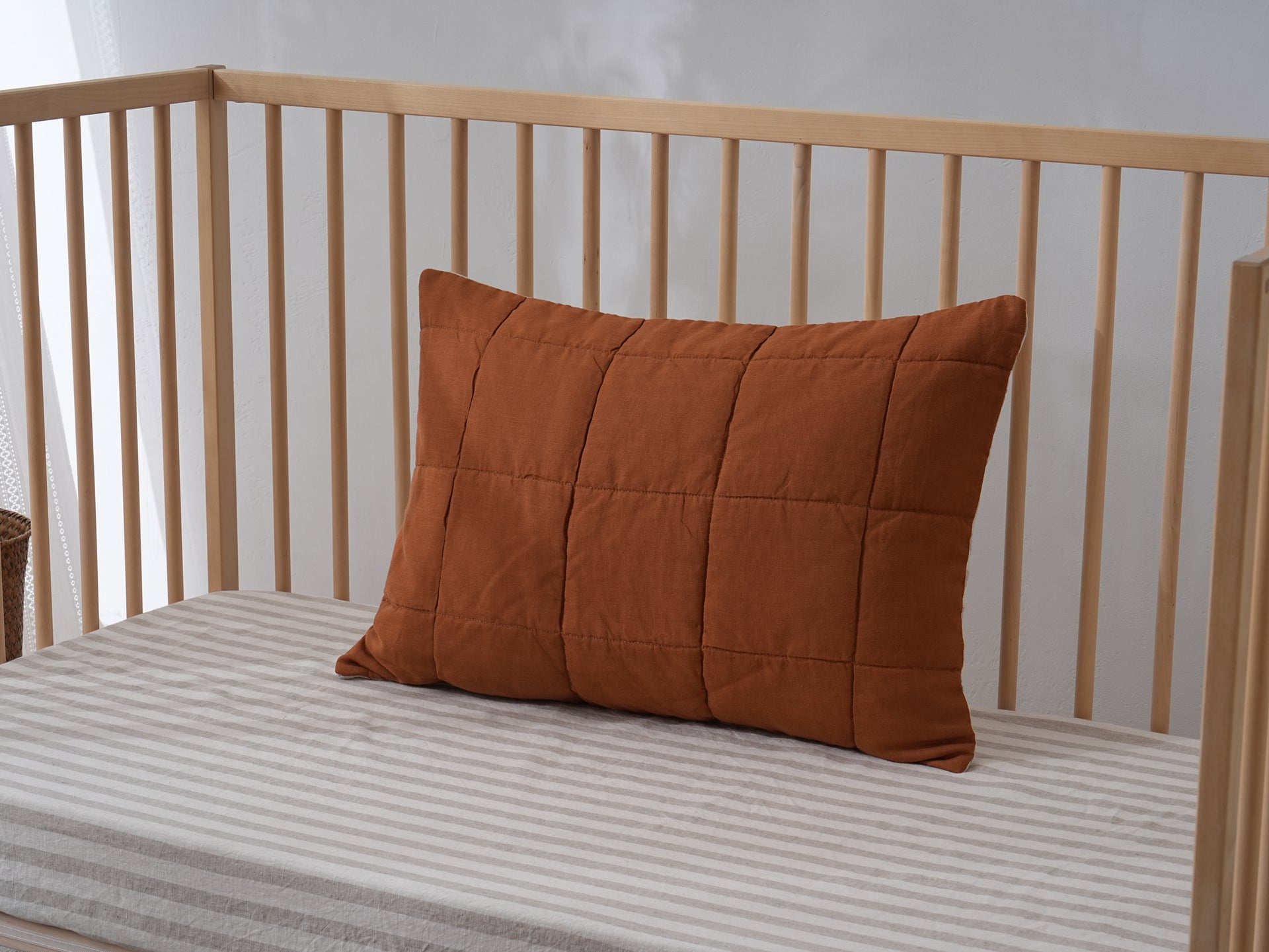 Quilted Crib Pillow Cases (16.5" X 23.5")