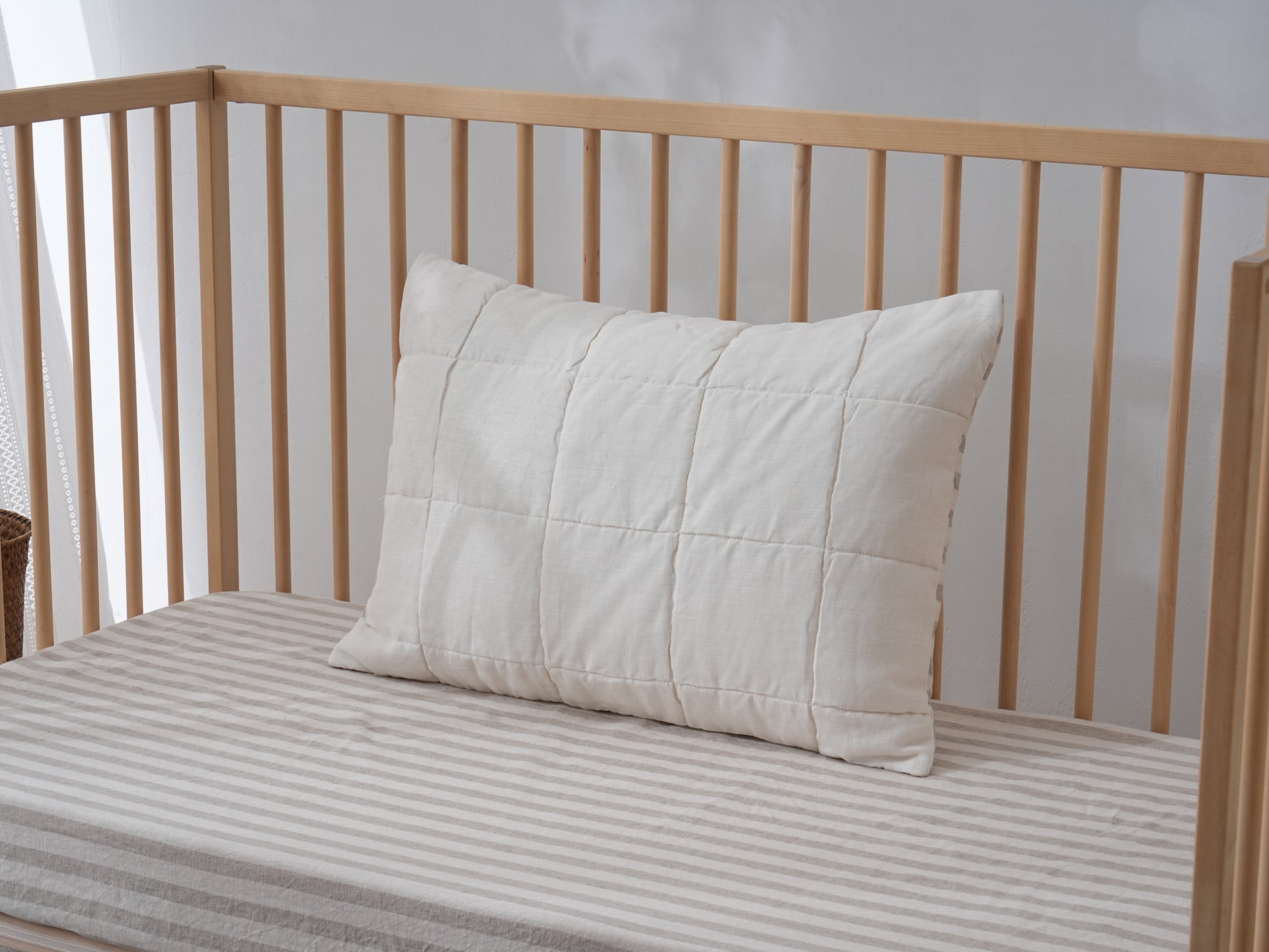 Quilted Crib Pillow Cases (16.5" X 23.5")