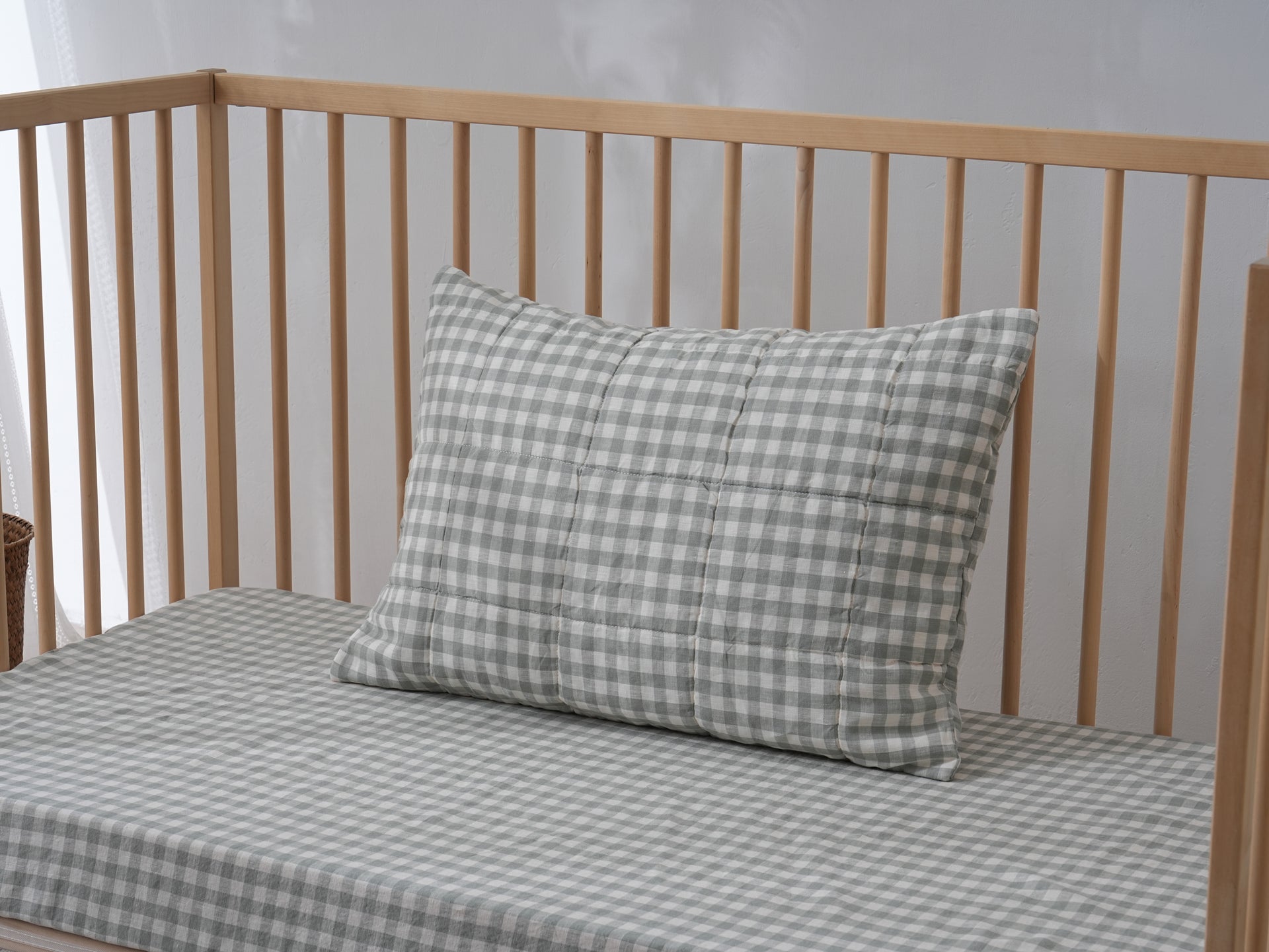 Quilted Crib Pillow Cases (16.5" X 23.5")