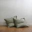 European Pillow Cases - 100% French Flax Linen (Set of Two)