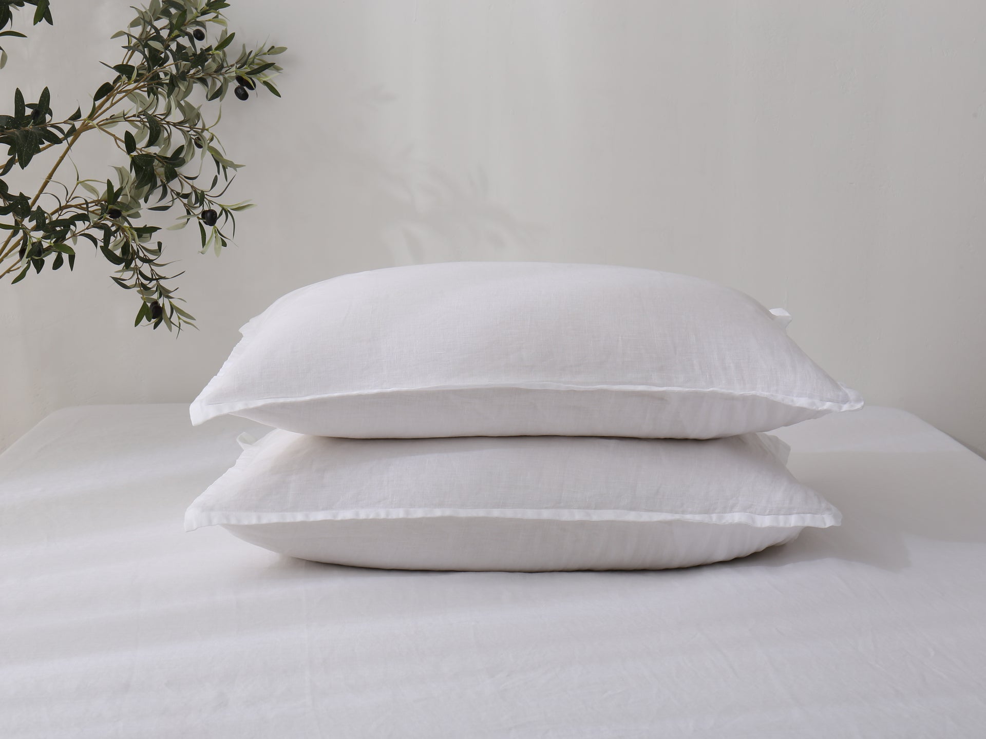 Linen Sheet Set - Snow