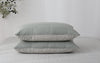 Quilted Linen Pillowcases (Set of Two)