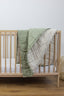 Quilted Linen Blanket - FERN - Selah + Stone